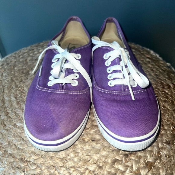Vans Low Profile Purple Sneakers - Picture 6 of 8